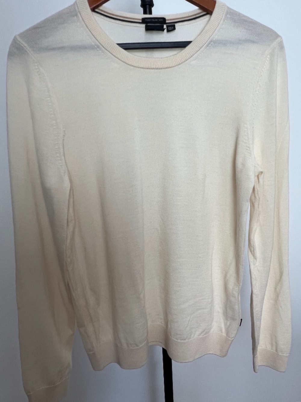 Hugo Boss Slim Fit Light Wool Crewneck Sweater Medium